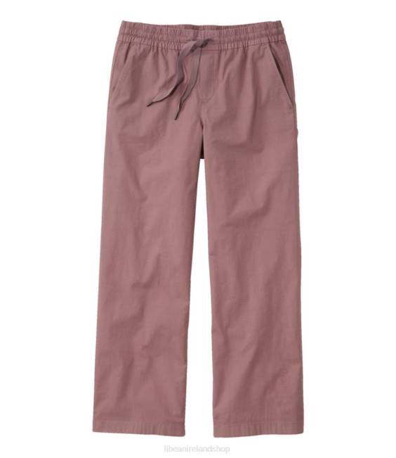L.L.Bean Stretch Ripstop Pull-On Pants Women J46J3181 Clothing Smoky Mauve