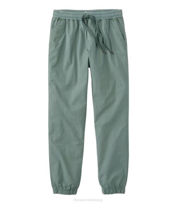 L.L.Bean Stretch Ripstop Pull-On Pants Women J46J6958 Clothing Sea Green