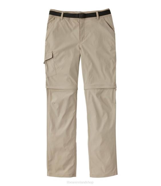 L.L.Bean Tropicwear Zip-Off Pants Women J46J4850 Clothing Soft Sand