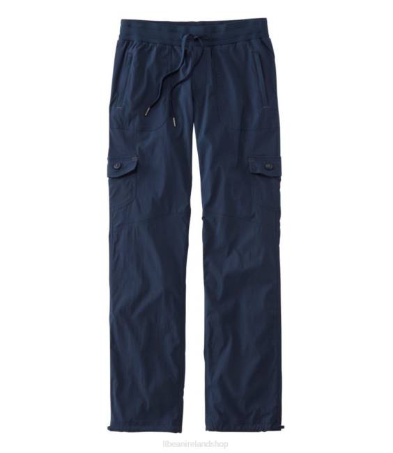 L.L.Bean Vista Camp Pants Women J46J18 Clothing Nautical Navy