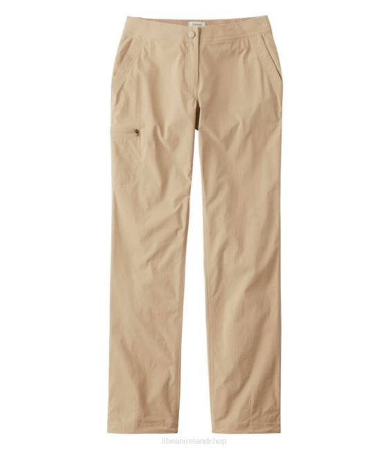 L.L.Bean Water-Repellent Comfort Trail Pants Women J46J2968 Clothing Coastal Dune