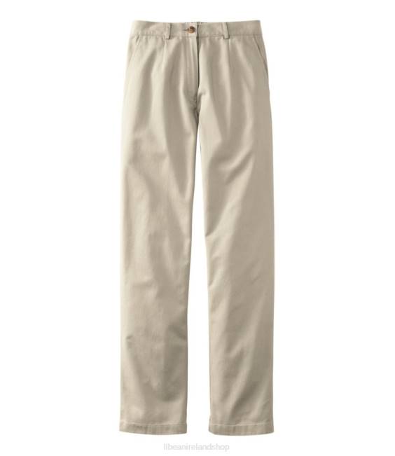 L.L.Bean Wrinkle-Free Bayside Pants Women J46J4739 Clothing Khaki