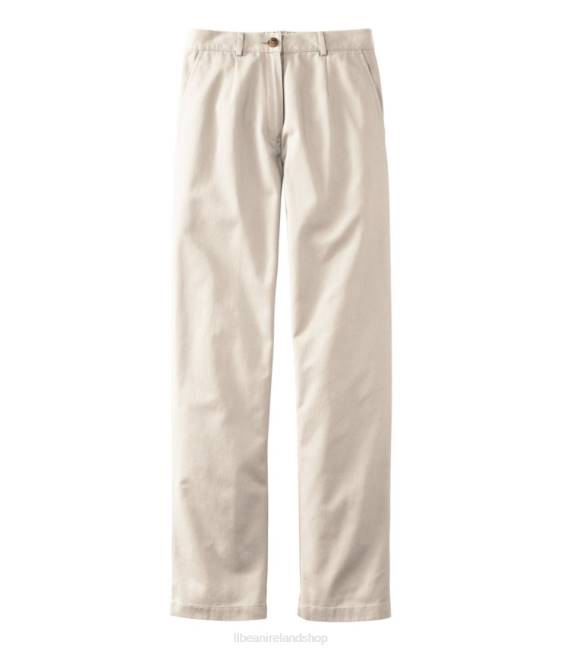 L.L.Bean Wrinkle-Free Bayside Pants Women J46J6499 Clothing Heritage Stone