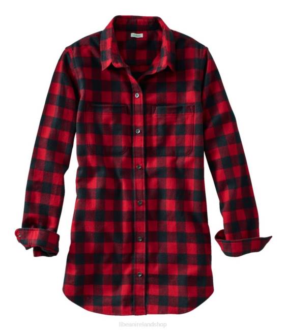 L.L.Bean Scotch Plaid Flannel Shirt Women J46J6908 Clothing Rob Roy