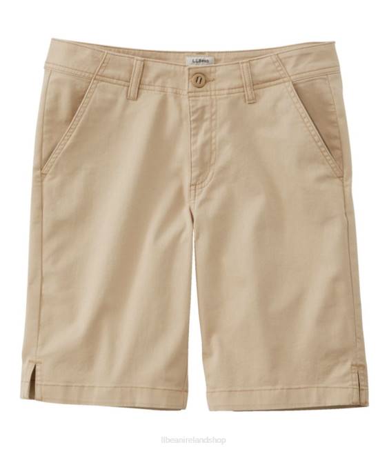 L.L.Bean Lakewashed Chino Shorts Women J46J250 Clothing Boulder