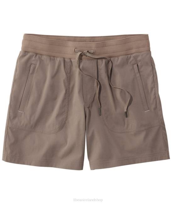 L.L.Bean Vista Camp Shorts Women J46J6485 Clothing Toasted Almond