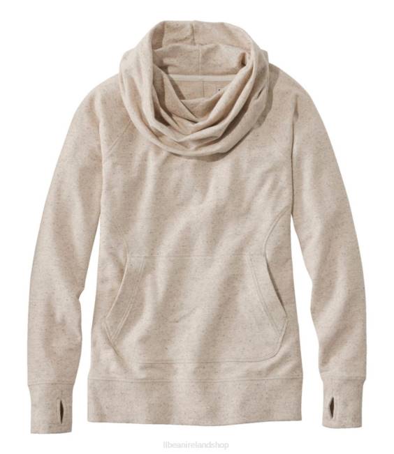 L.L.Bean Cozy Pullover Women J46J6441 Clothing Gray Birch Heather