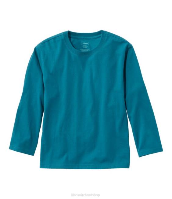 L.L.Bean Saturday T-Shirt Women J46J4639 Clothing Deep Turquoise