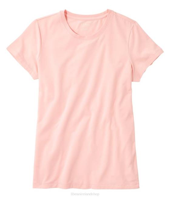 L.L.Bean Soft Stretch Supima Tee Women J46J5016 Clothing Woodrose