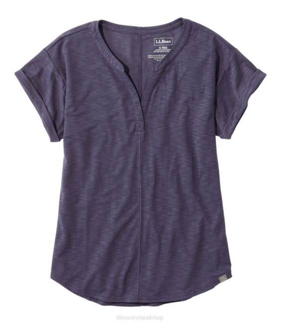 L.L.Bean Streamside Tee Women J46J4713 Clothing Dark Periwinkle