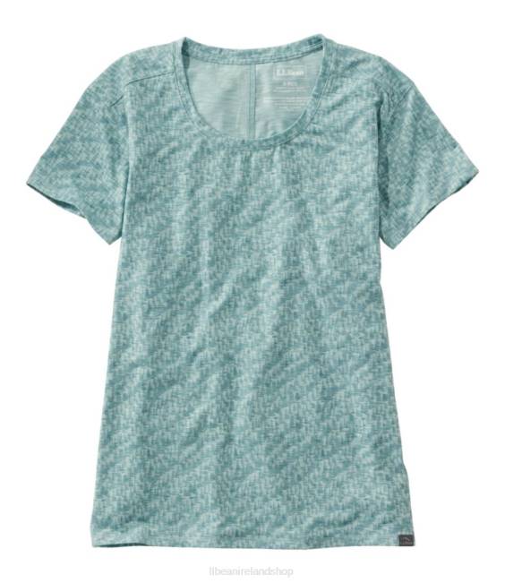 L.L.Bean Streamside Tee Women J46J6942 Clothing Light Sage Forest