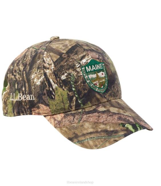 L.L.Bean Maine Inland Fisheries and Wildlife Camouflage Baseball Hat Women J46J803 Outdoor Equipment Mossy Oak Break-Up Country