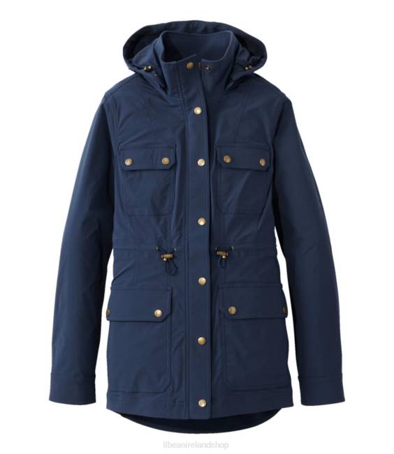 L.L.Bean Boundless Softshell Jacket Women J46J849 Outerwear Nautical Navy