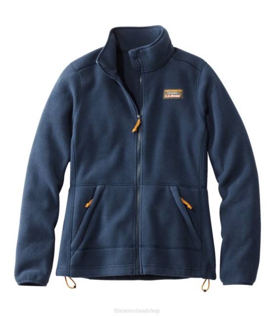 L.L.Bean Mountain Classic Fleece Jacket Women J46J830 Outerwear Nautical Navy