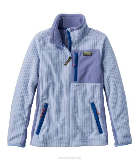 L.L.Bean Mountain Classic Windproof Fleece Jacket Women J46J5073 Outerwear Malibu Blue