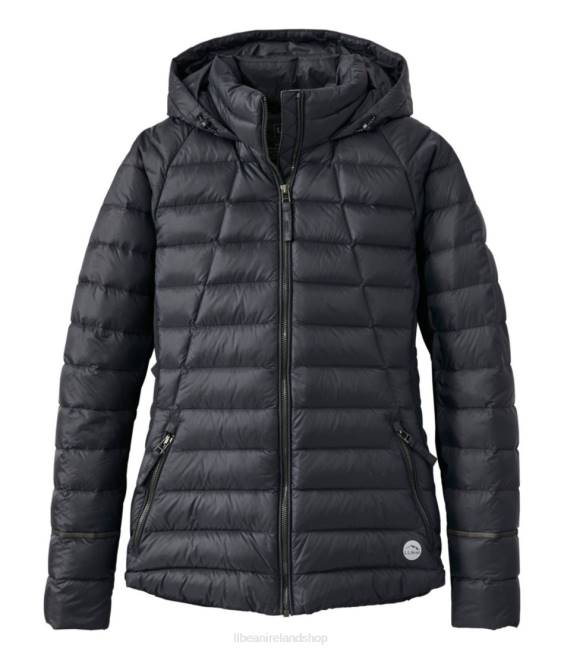 L.L.Bean Boundless Down Hybrid Jacket Women J46J881 Outerwear Dark Black
