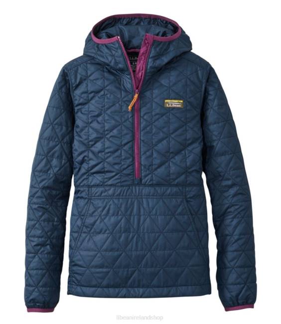 L.L.Bean Katahdin Insulated Pullover Women J46J5089 Outerwear Mariner Blue