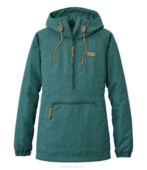 L.L.Bean Mountain Classic Insulated Anorak Women J46J5097 Outerwear Spruce Pine