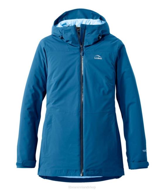 L.L.Bean Waterproof PrimaLoft Packaway Jacket Women J46J859 Outerwear Dark Marine Blue