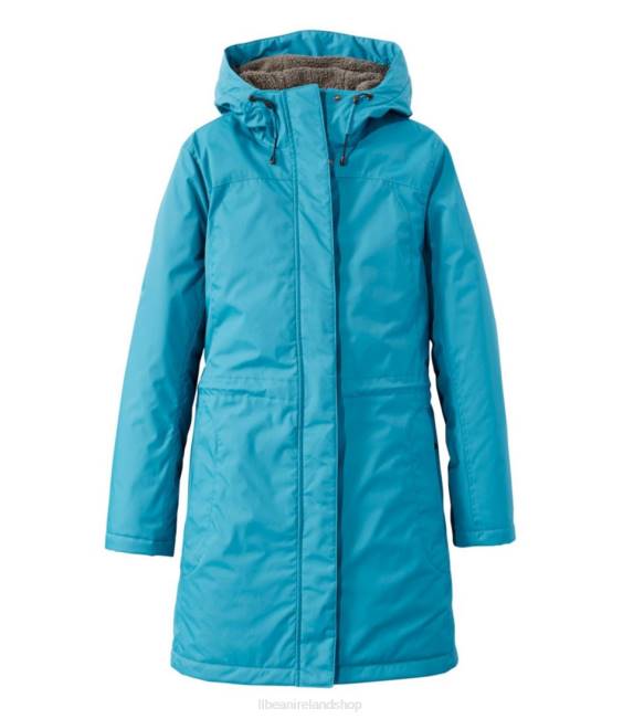 L.L.Bean Winter Warmer Coat Women J46J6040 Outerwear Mallard Teal
