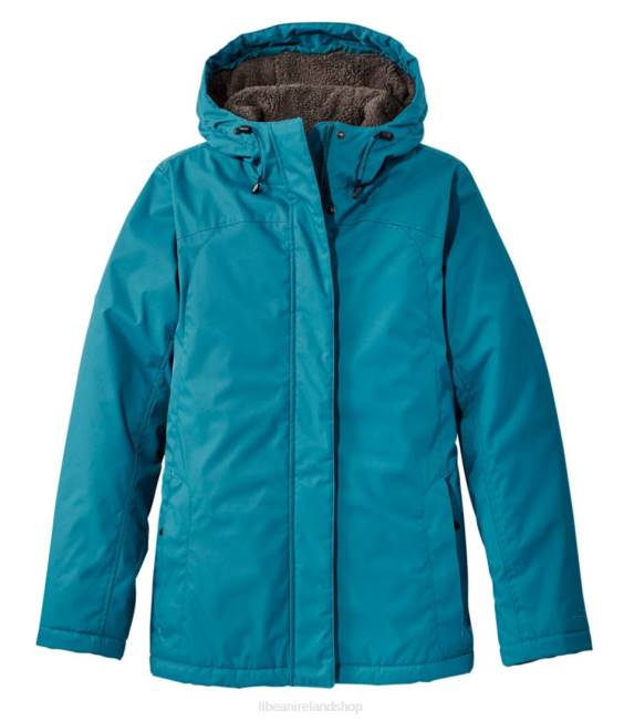 L.L.Bean Winter Warmer Jacket Women J46J6049 Outerwear Mallard Teal