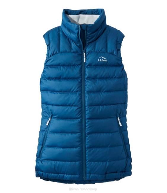 L.L.Bean Down Vest Women J46J880 Outerwear Dark Marine Blue