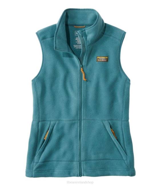 L.L.Bean Mountain Classic Fleece Vest Women J46J3610 Outerwear Storm Teal