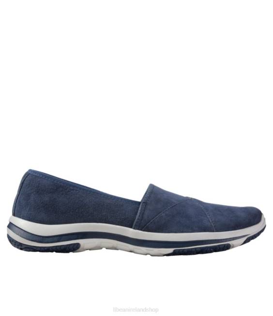 L.L.Bean Back Cove Stretch Slip-Ons Women J46J3719 Footwear Dark Indigo