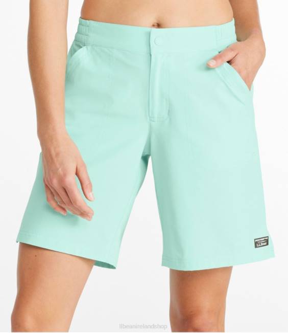 L.L.Bean Stretch UPF Shorts Women J46J226 Clothing Beach Glass