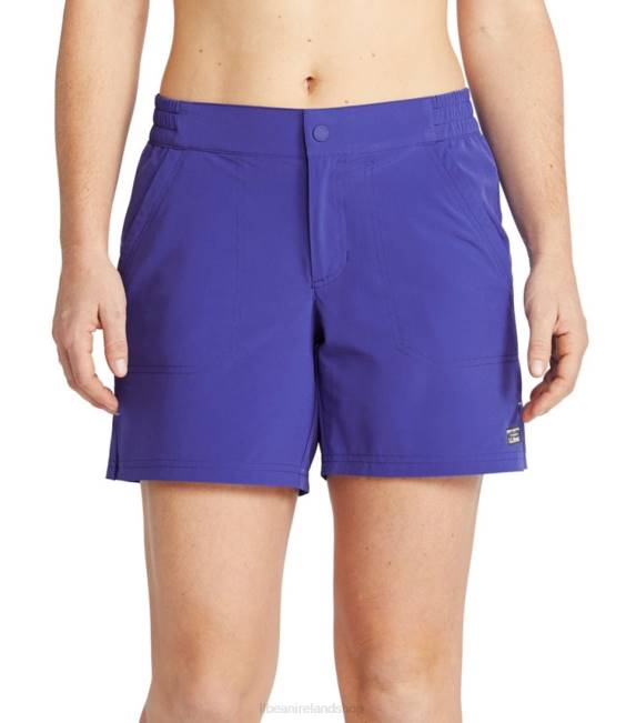 L.L.Bean Stretch UPF Shorts Women J46J3166 Clothing Cobalt