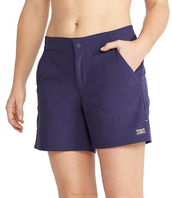 L.L.Bean Stretch UPF Shorts Women J46J5809 Clothing Darkest Navy