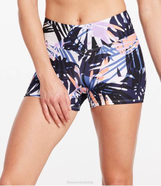 L.L.Bean New Currents Swimwear Women J46J498 Clothing Multi Palms