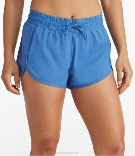 L.L.Bean UPF 50+ Knit Shorts Women J46J332 Clothing Rustic Blue
