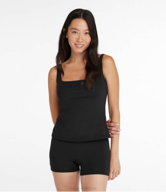 L.L.Bean New Currents Swimwear Women J46J437 Clothing Black
